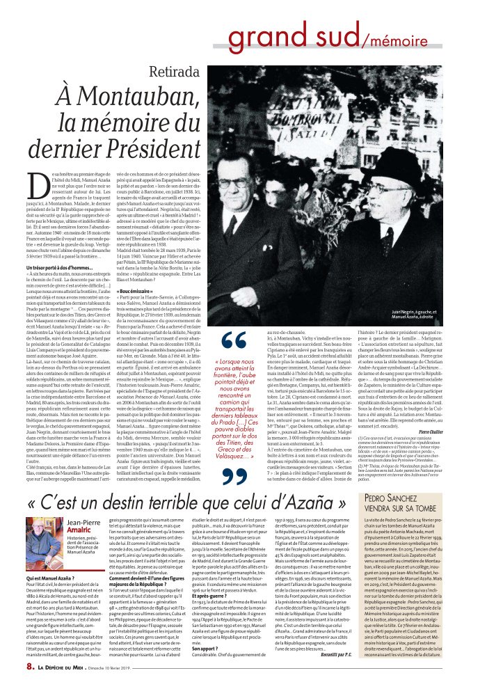 Aperçu : À Montauban, la mémoire du dernier Président