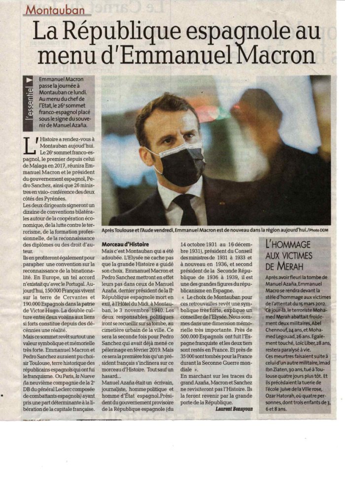 Aperçu : La République espagnole au menu d’Emmanuel Macron
